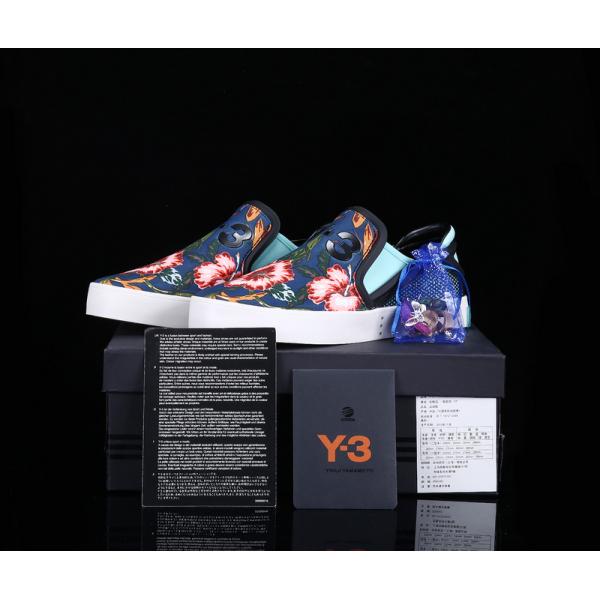 2019 Y-3 by Yohji Yamamoto Graphic Laver Slip-On スニーカー  フラット靴 足馴染みのいい スニーカー