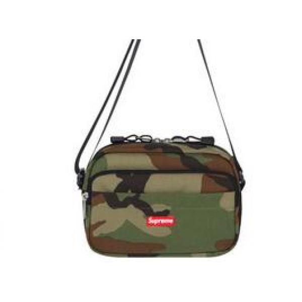 シンプルなデザイン　Supreme 15SS Shoulder Bag 1000 Denier Cordura 収納性のあるショルダーバッグ　斜め掛け.