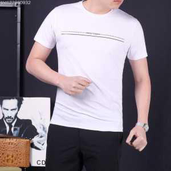 薄手 17春夏 ARMANI アルマーニ 人気通販 多色 優れたデザイン性 半袖Tシャツ