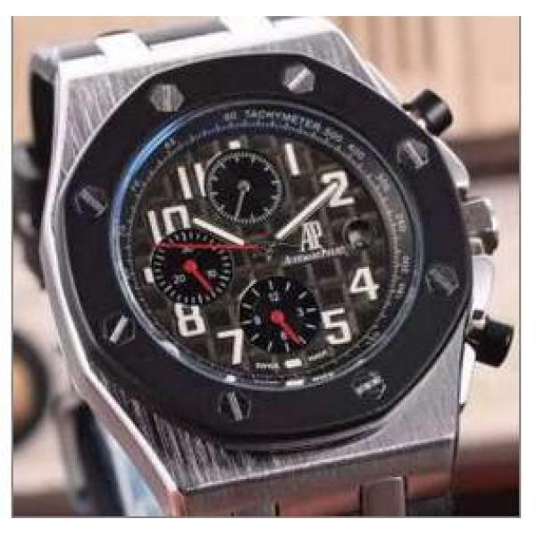 高級感あふれるオーデマピゲ ロイヤルオーク　オフショア　クロノ　　25940SK.OO.D002CA.03 　耐磁性に優れるメンズ 腕時計