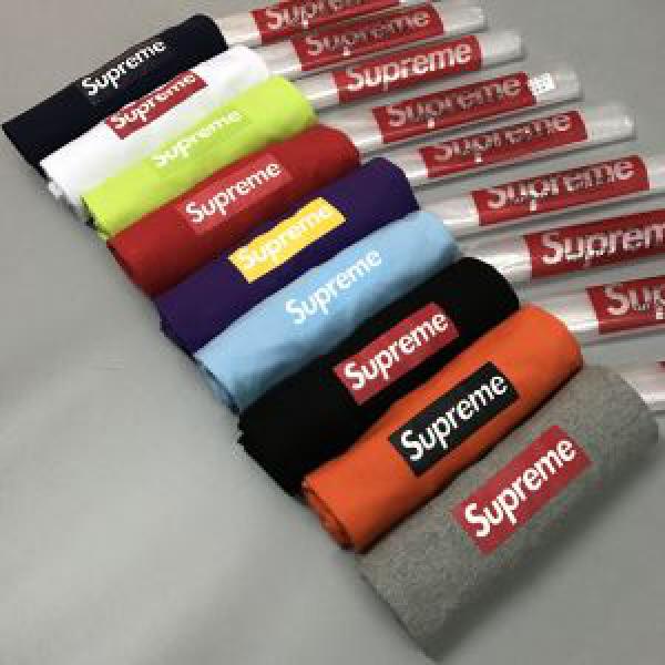 多色可選  Supreme Box Logo 2021春夏 半袖Tシャツ 着回し度抜群