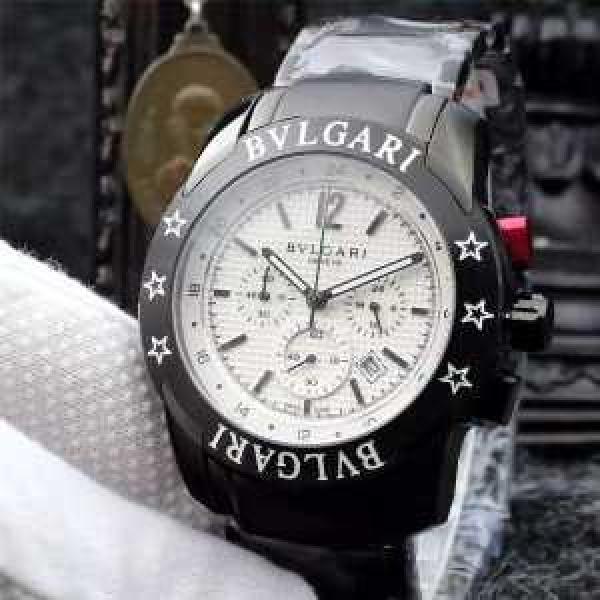 大人気 BVLGARI ブルガリコピー 低価格男性用腕時計 クオーツ ムーブメント 多色