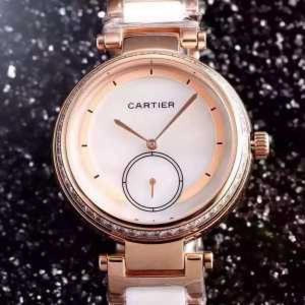 2019 おすすめ品 CARTIER カルティエ 輸入 クオーツ ムーブメント 36mm 女性用腕時計 多色