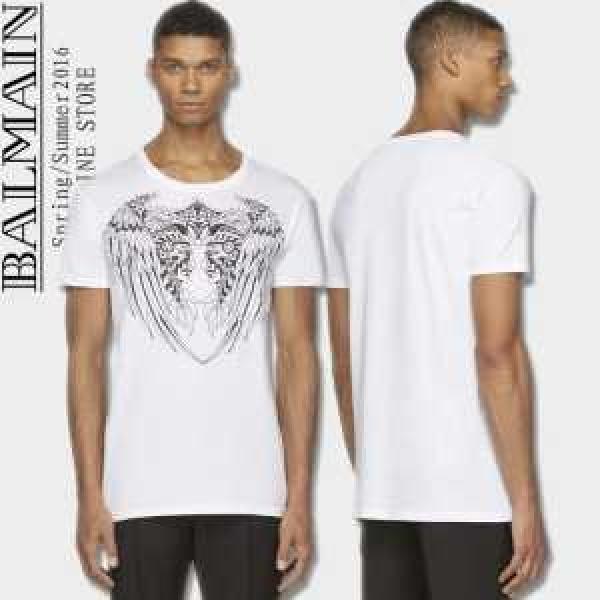 存在感あるモデル　BALMAIN バルマン洗練された 半袖Tシャツ 多色