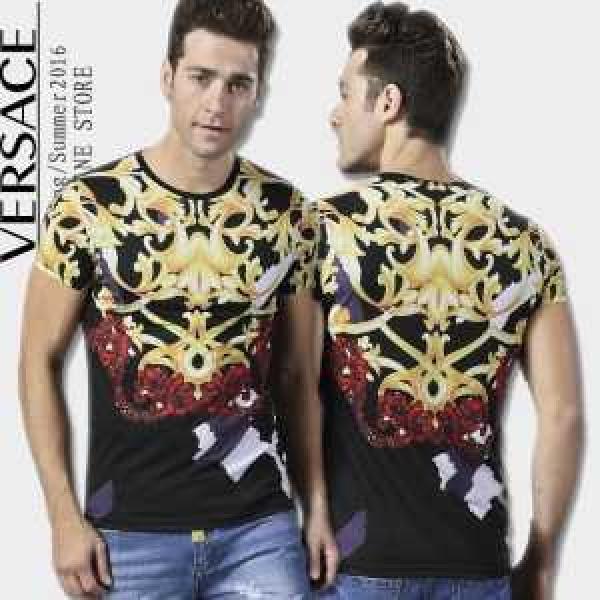 2021春夏 VERSACE ヴェルサーチ 見事 半袖Tシャツ