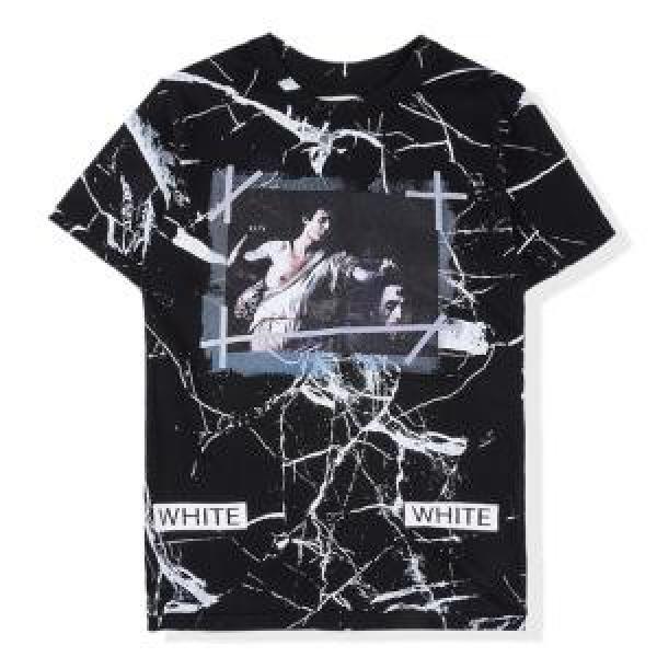 2019-17春夏 オリジナル Off-White オフホワイト半袖 Tシャツ