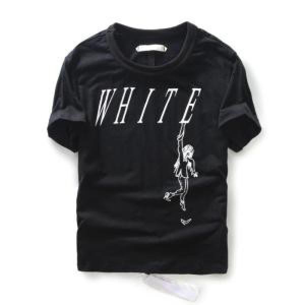 Off-White オフホワイト 2019-17春夏期間限定 コスパ最高のプライス 半袖 Tシャツ
