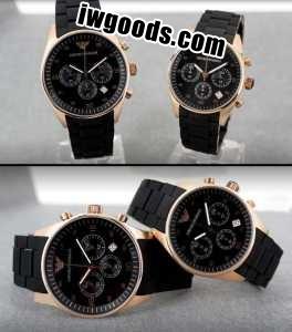 恋人腕時計 日付表示 ARMANI アルマーニ 人気通販 メードインジャパンクオーツ 6針   メンズ腕時計 www.iwgoods.com