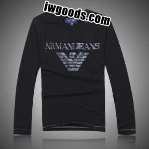 2021秋冬 ARMANI アルマーニ 人気通販 贈り物に  長袖 Tシャツ 2色可選 www.iwgoods.com