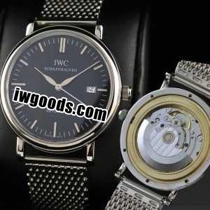 自動巻き スイスムーブメント 3針 スゴイ人気   自動巻き 日付表示 夜光効果  男性用腕時計 IWC クオーツ メンズ腕時計 www.iwgoods.com