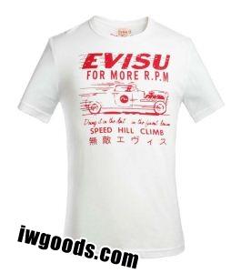 2022春夏 EVISU エヴィス 人気大人気アイテム商品◆  半袖 Tシャツ2色可選 www.iwgoods.com