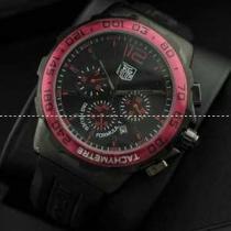タグホイヤー【TAG HEUER】 メンズ腕時計 自動巻き 6針クロノグラフ 日付表示 月付表示 ラバー 45.50mm