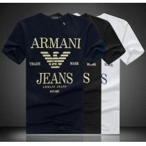 アルマーニ 人気通販 メンズ 紳士服 半袖 ブランド Tシャツコピー3色展開