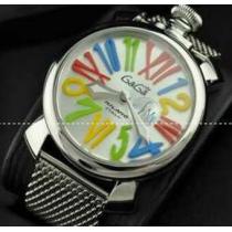 ユニークなデザインイン　ガガミラノ スーパーコピー　男性用腕時計 メードインジャパンクオーツ　防水機能性がある腕時計　 ブラック.　