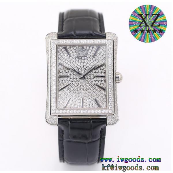 関税負担新作限定極上エレ女ピアジェ PIAGET腕時計ブランド コピー 品PIAGET伯爵黒帯シリーズ腕時計