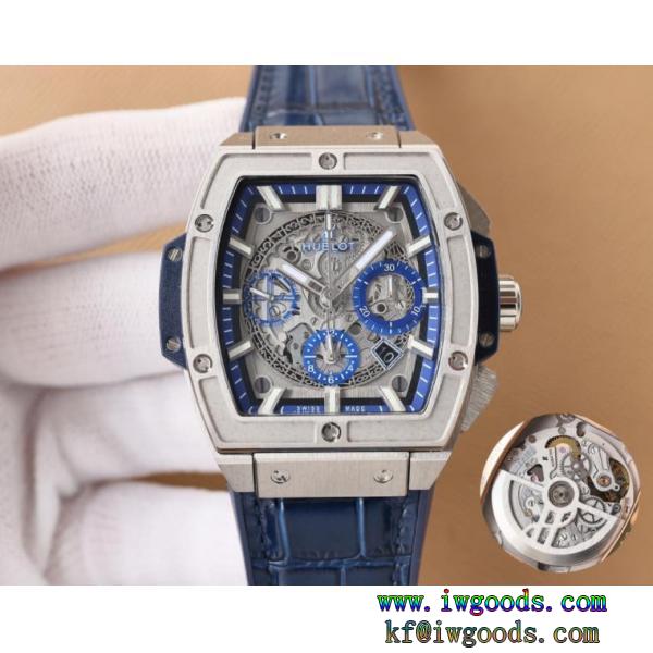 SPIRIT OF BIG BANG 腕時計VIP 先行セール2023年夏モード感の高いHUBLOT偽 ブランド ケース直径45 mm