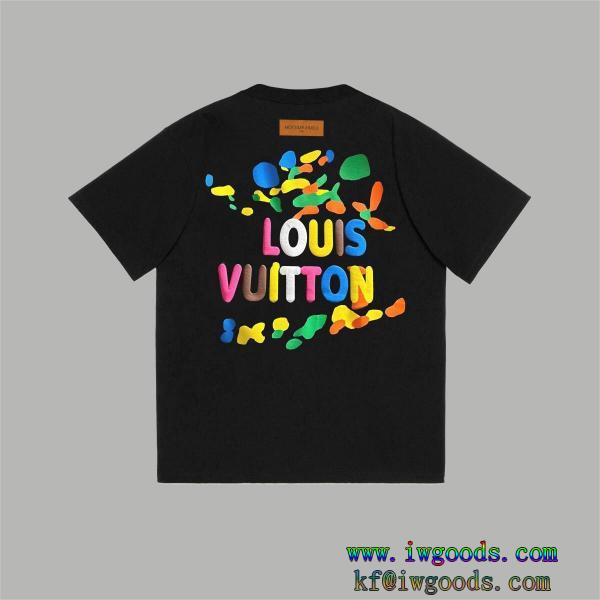 半袖tシャツ【ユニセックス】ルイヴィトンLOUIS VUITTON夏の最旬スタイルを楽しい新鮮ながら上品スーパー コピー 通販 優良