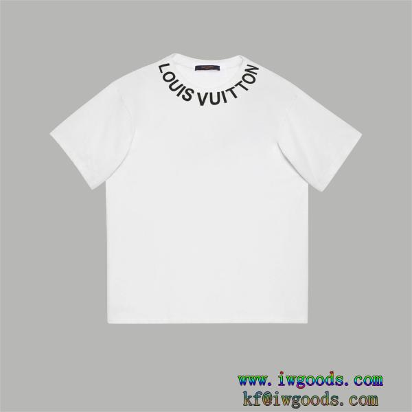 半袖tシャツ【ユニセックス】ルイヴィトンLOUIS VUITTONブランド 偽物 激安 通販カジュアルな雰囲気があり印象に残るデザイン