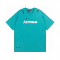 ブランド 偽物 通販破れ半袖Tシャツブームは再熱中2024新作モデルバレンシアガBALENCIAGA