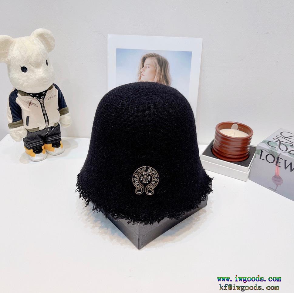 日本限定モデルクロムハーツCHROME HEARTS漁師帽ブランド コピー 通販，ウールバケツ帽