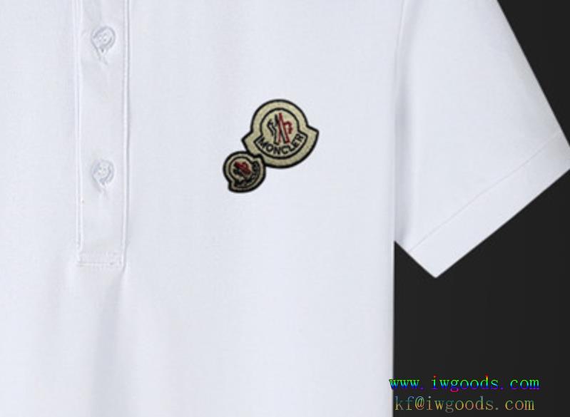 ラペル半袖MONCLER2023に人気のトレンド新作オフィスファッションコピー ブランド 通販