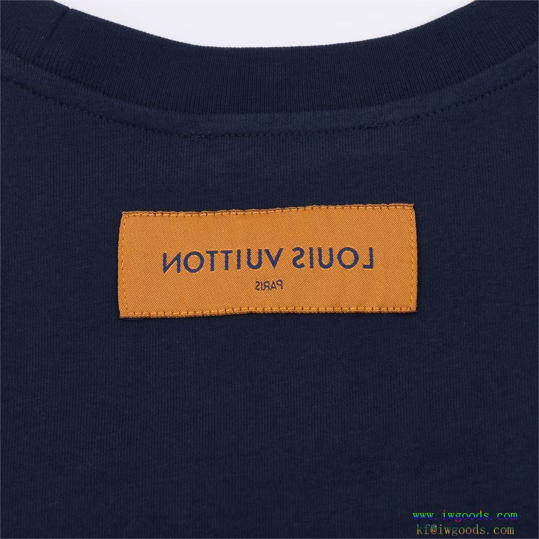 ブランド コピー 販売半袖tシャツ【ユニセックス】おしゃれ上級者に着2024最新モデルルイヴィトンLOUIS VUITTON