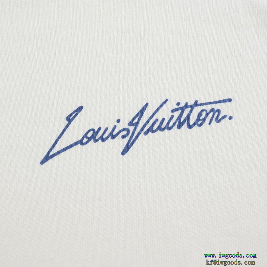 半袖tシャツ【ユニセックス】激安 ブランド 通販2024トレンドNO1今年の夏は着こなしルイヴィトンLOUIS VUITTON