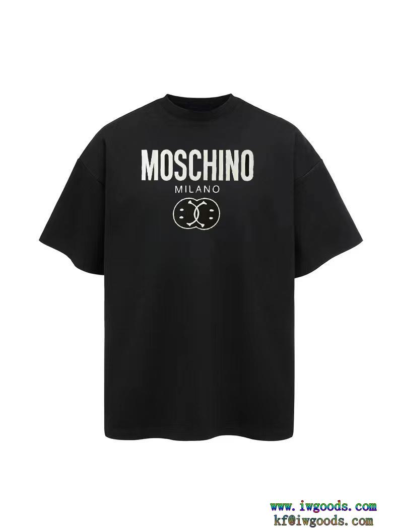 ブランド スーパー コピー 舗機能的なアイテム早い者勝ち半袖TシャツMOSCHINO モスキーノ