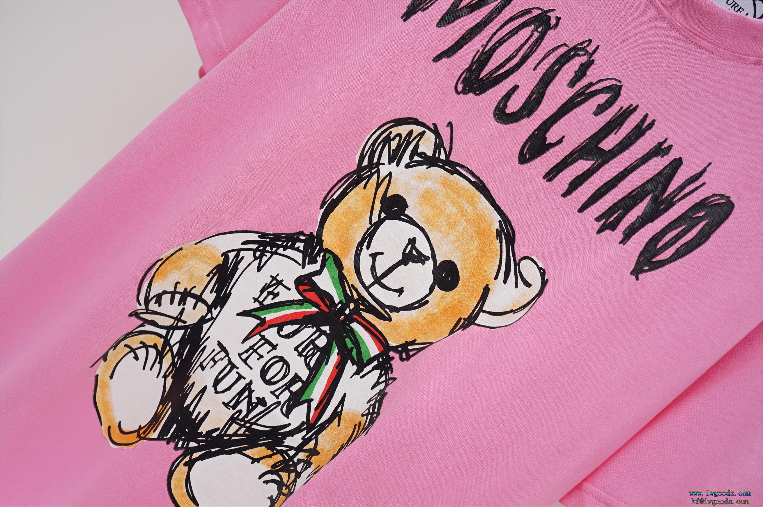 MOSCHINO モスキーノ半袖Tシャツ激安 ブランド 通販,半袖Tシャツブランド コピー 販売