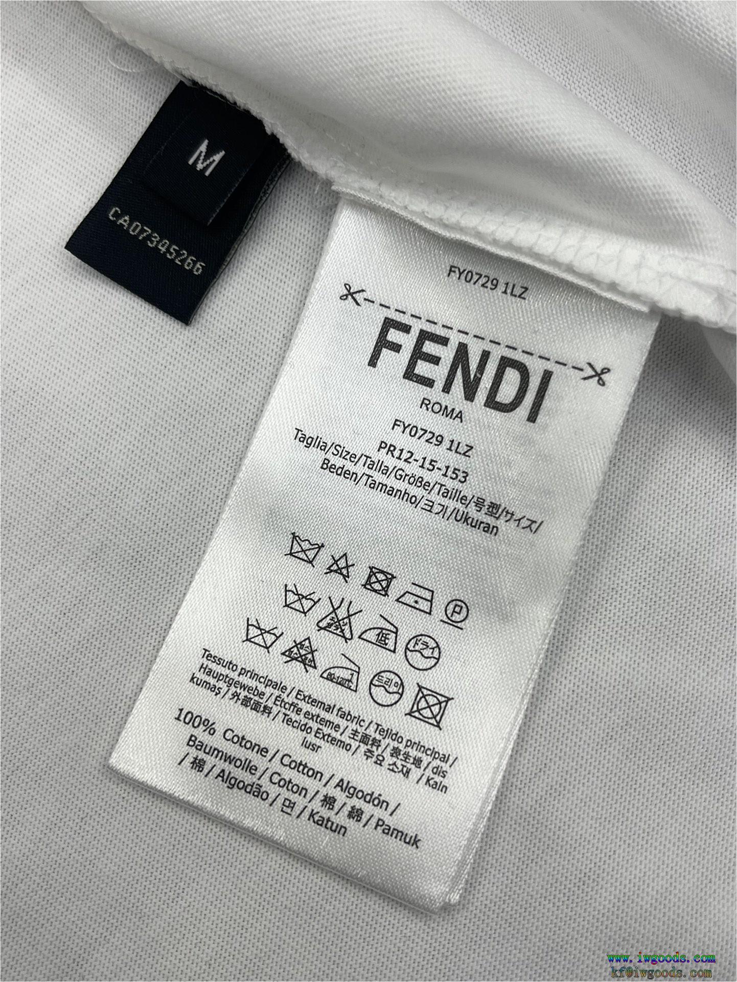 半袖tシャツ【ユニセックス】2024のコーディネートに欠かすことのできない超大特価フェンディFENDIコピー ブランド 通販