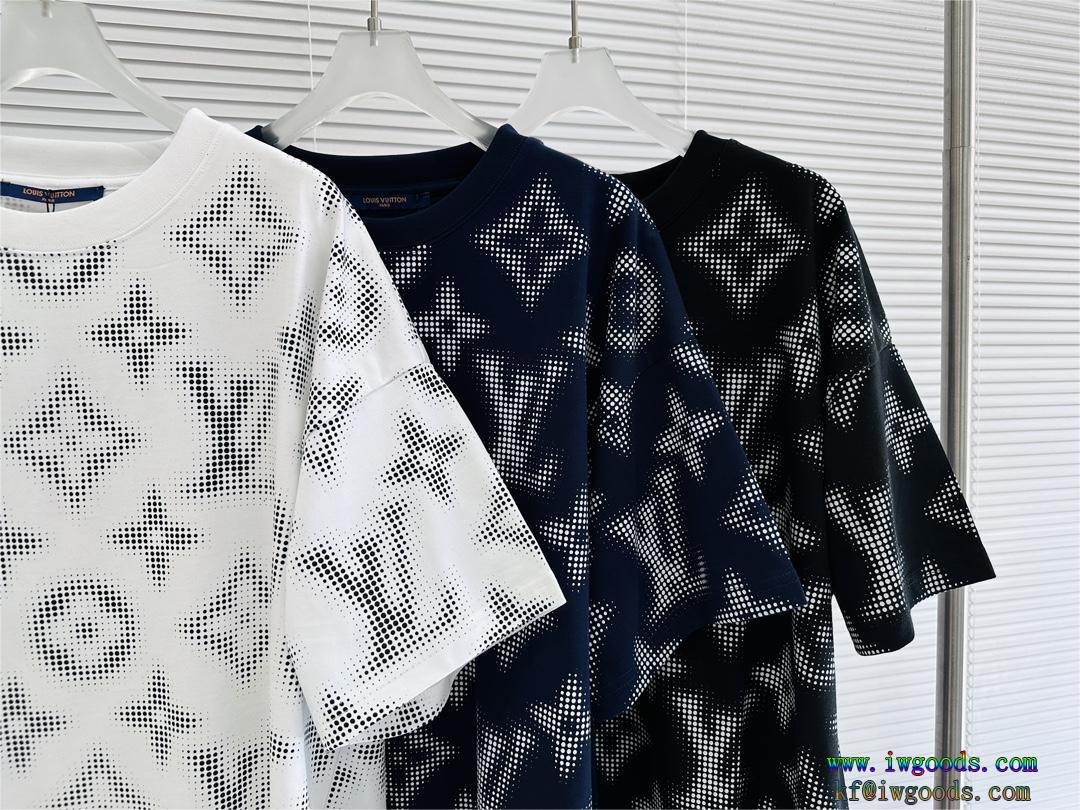 半袖tシャツ【ユニセックス】最安に挑戦新しい斬新なスタイルスーパー コピー ブランドルイヴィトンLOUIS VUITTON