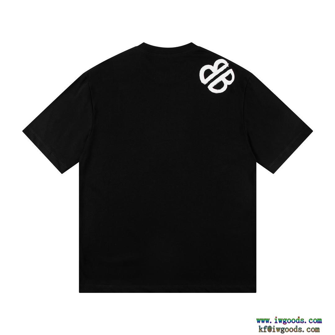 半袖tシャツ【ユニセックス】BALENCIAGA x GUCCIブランド コピー夏の最新ファッション2024のコーディネートに欠せない