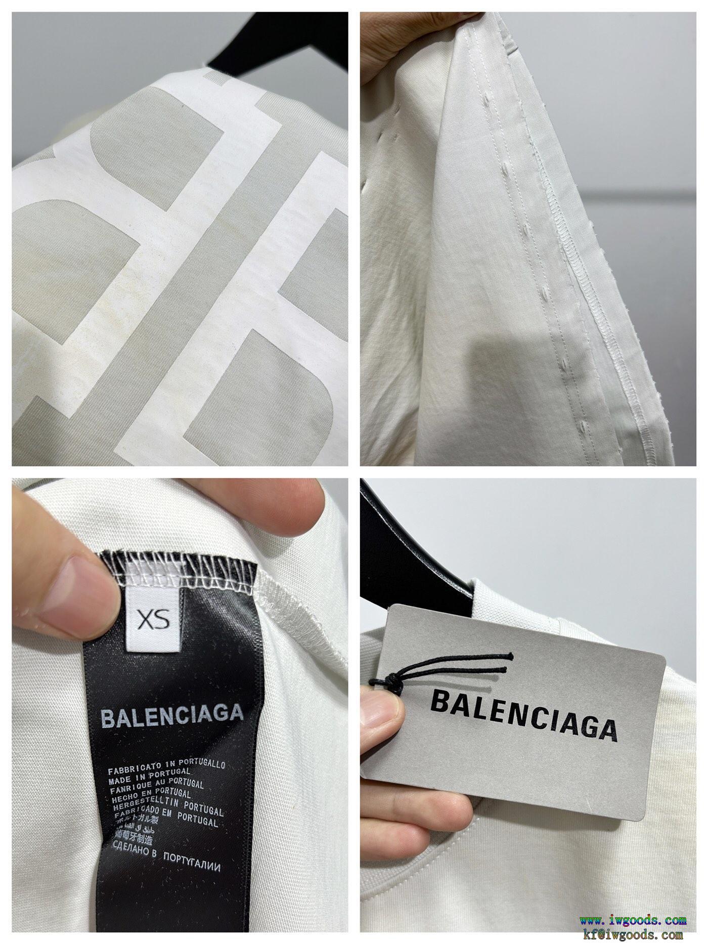 バレンシアガBALENCIAGA半袖tシャツ【ユニセックス】2024のコーディネートに欠せない男女共用ブランド 品 コピー