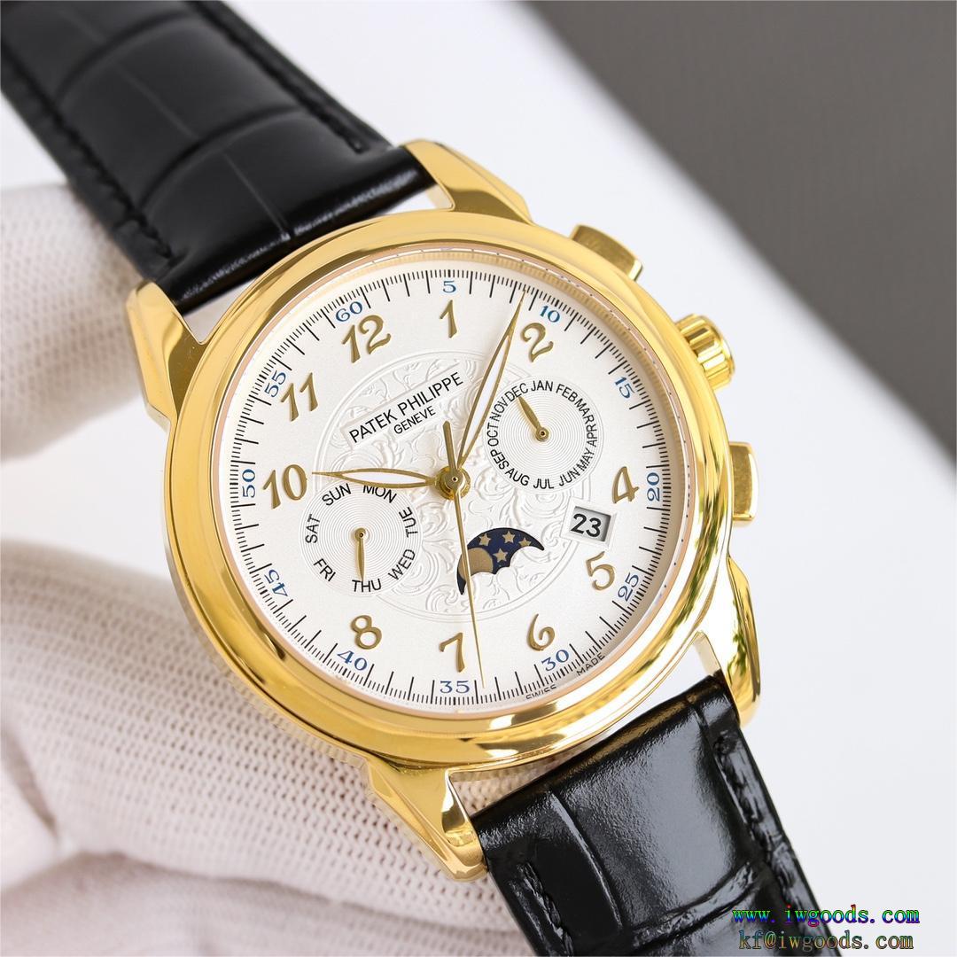 夏に最強アイテム人気新作　ロゴ入り腕時計偽 ブランドパテックフィリップ Patek Philippe