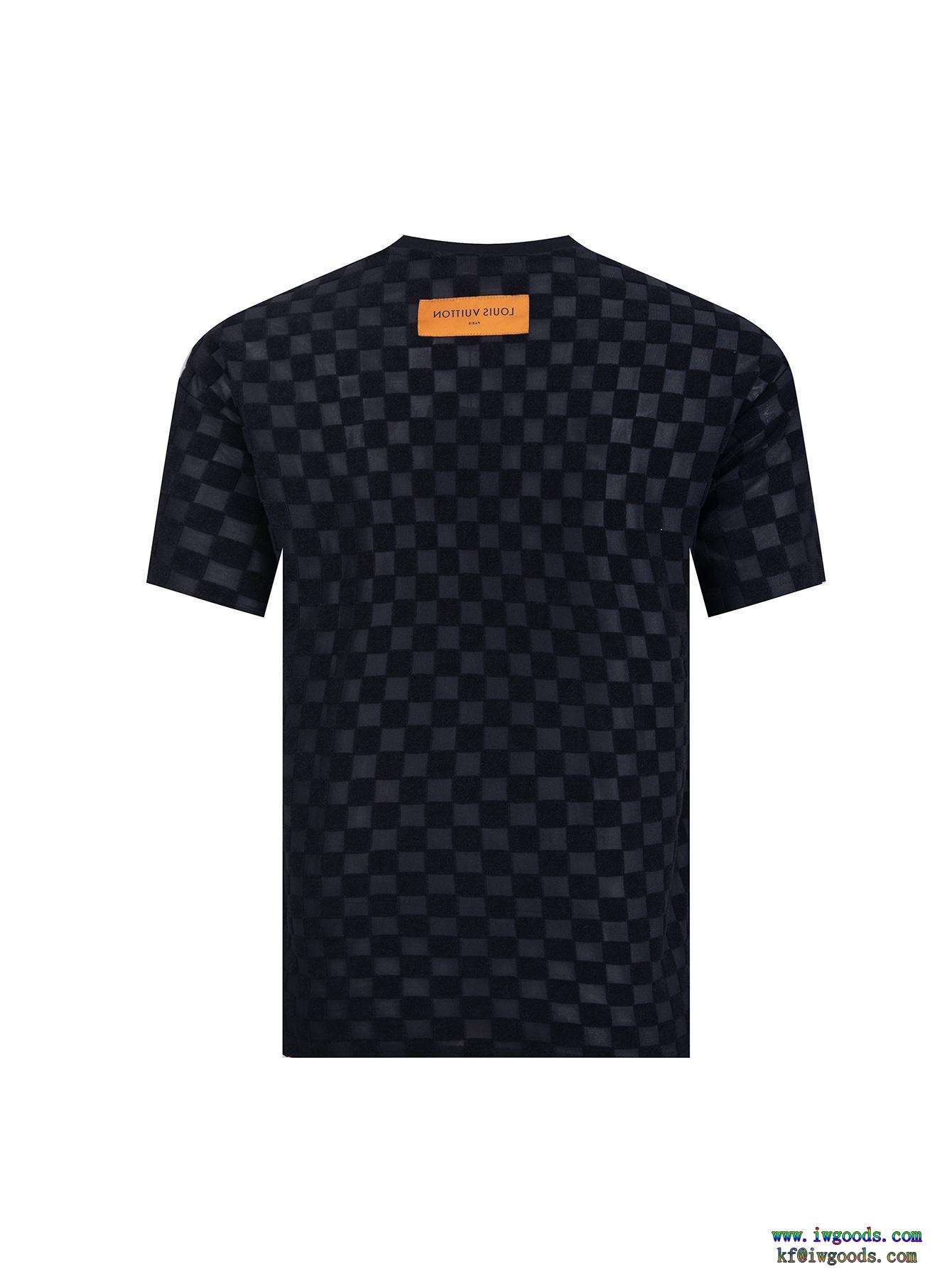通販 ブランド大人の色味唯一無二の存在半袖Tシャツ【ユニセックス】ルイヴィトンLOUIS VUITTON