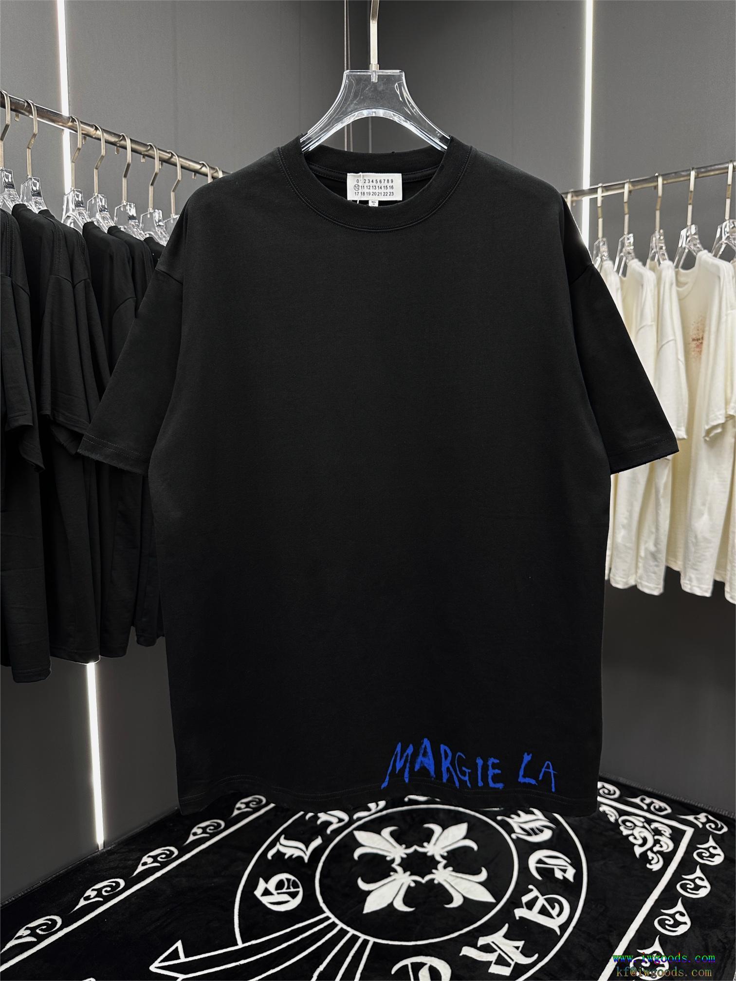 MM6 Maison Margiela メゾン マルジェラ半袖Tシャツ【ユニセックス】コピー ブランド 通販2024追跡付今年流大人っぽさ