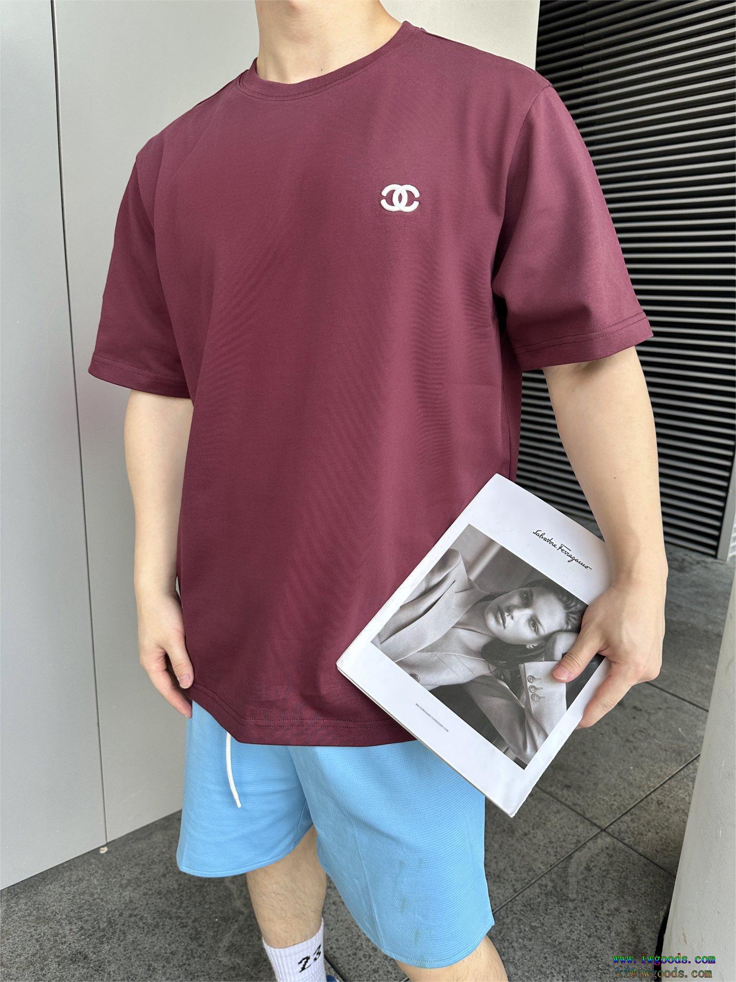 CH半袖Tシャツ【ユニセックス】偽 ブランド 販売,CHブランド スーパー コピー