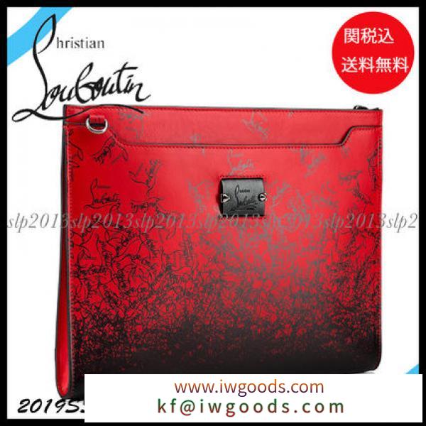 19New■Christian Louboutin 激安スーパーコピー■ロゴグラデSkypouch Red☆関税込 iwgoods.com:b0t2fr
