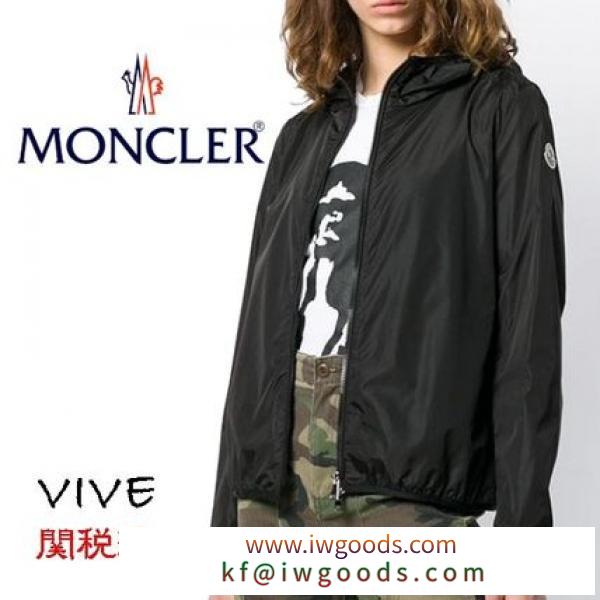 関税込 MONCLER スーパーコピー フーディライトジャケット  Vive ブラック iwgoods.com:mi9w1c