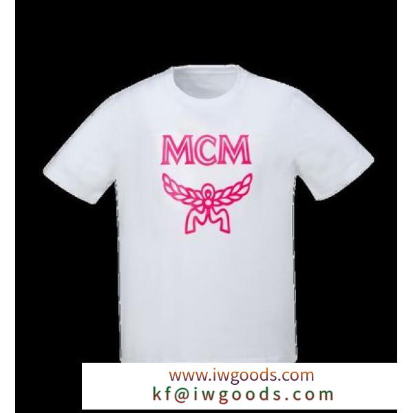 MCM コピー商品 通販　ロゴプリント Tシャツ　011 iwgoods.com:r5gqbp