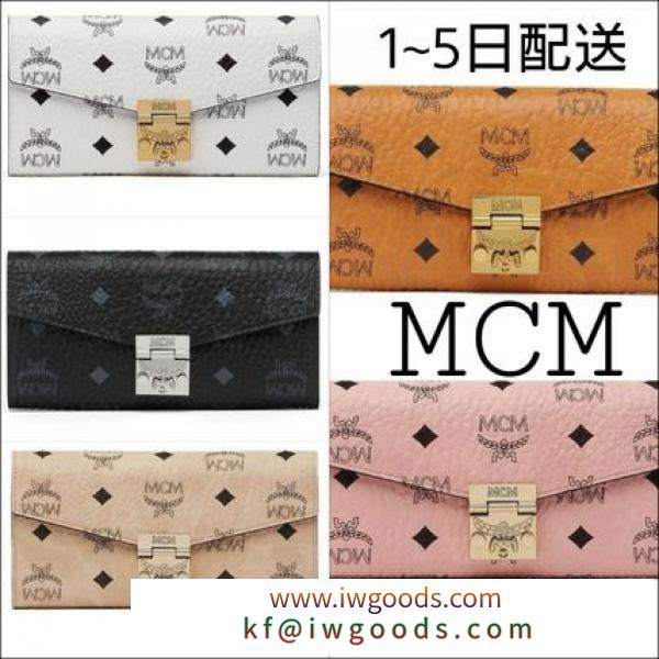 【MCM ブランド コピー】送料込モノグラムチェーンウォレット/5色 iwgoods.com:2dkmro