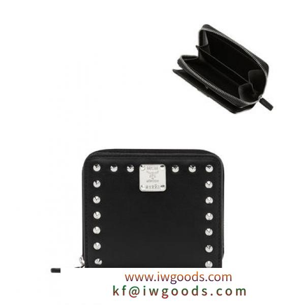 ★MCM ブランドコピー﻿コピー品★BERLIN STUDDED OUTLINE ZIPPER 半財布★追跡可能 iwgoods.com:geeqxx