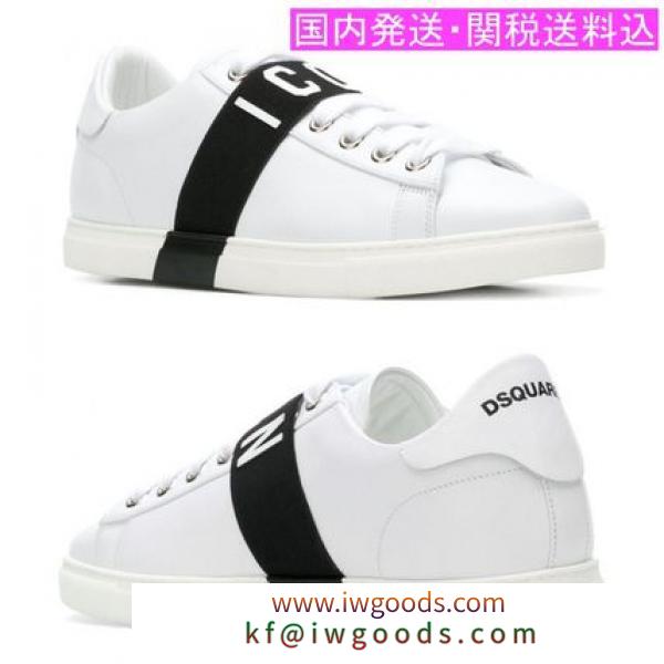 DSQUARED2 ブランドコピー通販☆ICON LEATHER SNEAKERS J247 iwgoods.com:hk55i4