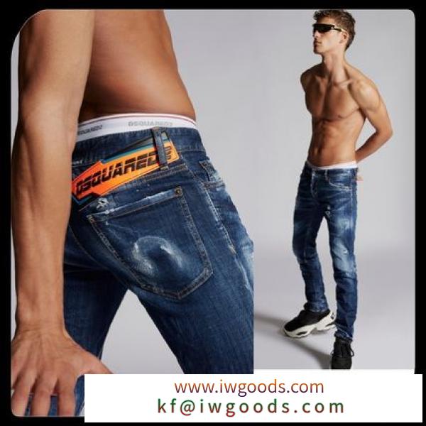 ●関税・送料込●DSQUARED2 スーパーコピー Medium Easy Wash Slim Jeans メンズ iwgoods.com:jcajwt