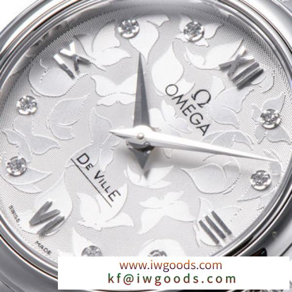 OMEGA 激安コピー(オメガ スーパーコピー) De Ville Prestige Silver Diamond Dial Ladies iwgoods.com:yccm40
