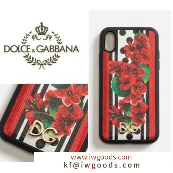 ★Dolce＆Gabbana ブランド コピー★レッドフラワー/I PHONEケースXS MAX,XR対応 iwgoods.com:jzs8tt