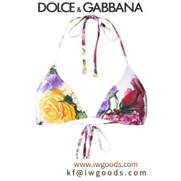 《SS19♪SALE》DOLCE & Gabbana 偽ブランド★floral print bikini top iwgoods.com:fbh1vv