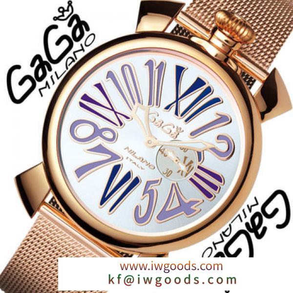 メッシュベルト★GaGa Milano コピー商品 通販 Manuale SLIM 46mm 腕時計 5081.3 iwgoods.com:d7le6z