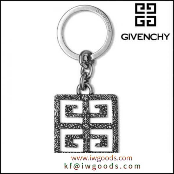 【関税送料込】GIVENCHY ブランドコピー 4G ENGRAVED キーリング iwgoods.com:keyqbk