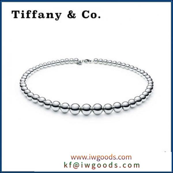 【コピー品 Tiffany & Co.】人気 Graduated Ball Necklace ネックレス★ iwgoods.com:5lgum2